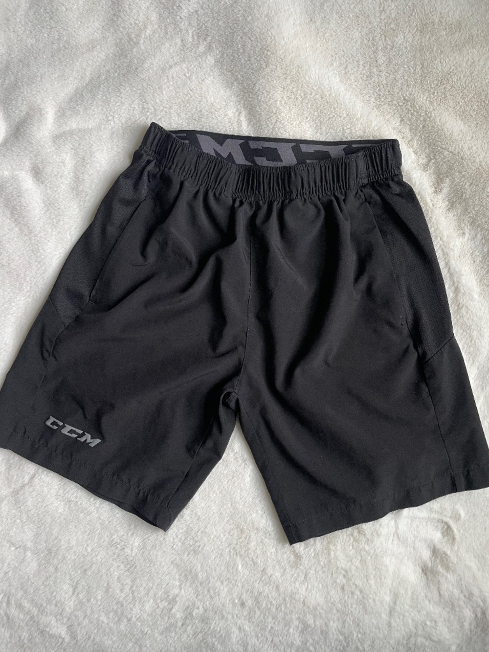 Black CCM Shorts